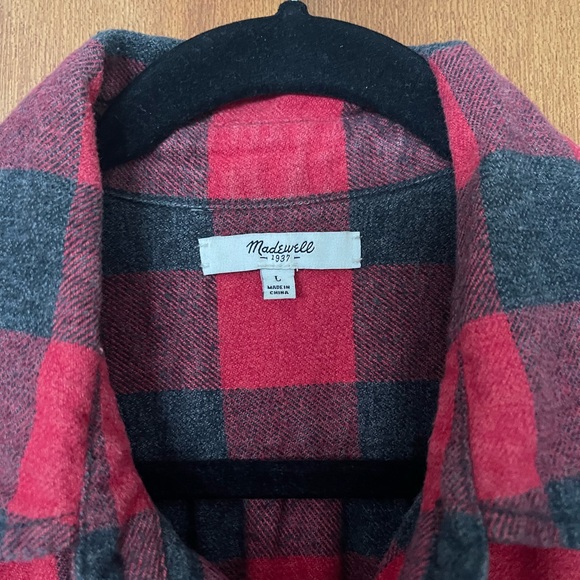 Madewell Ex-Boyfriend Flannel - Picture 2 of 3
